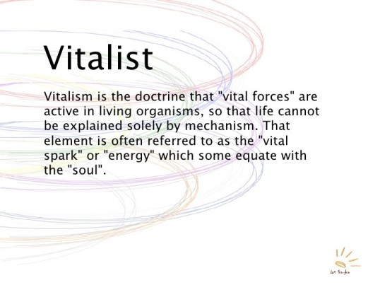 vitalist